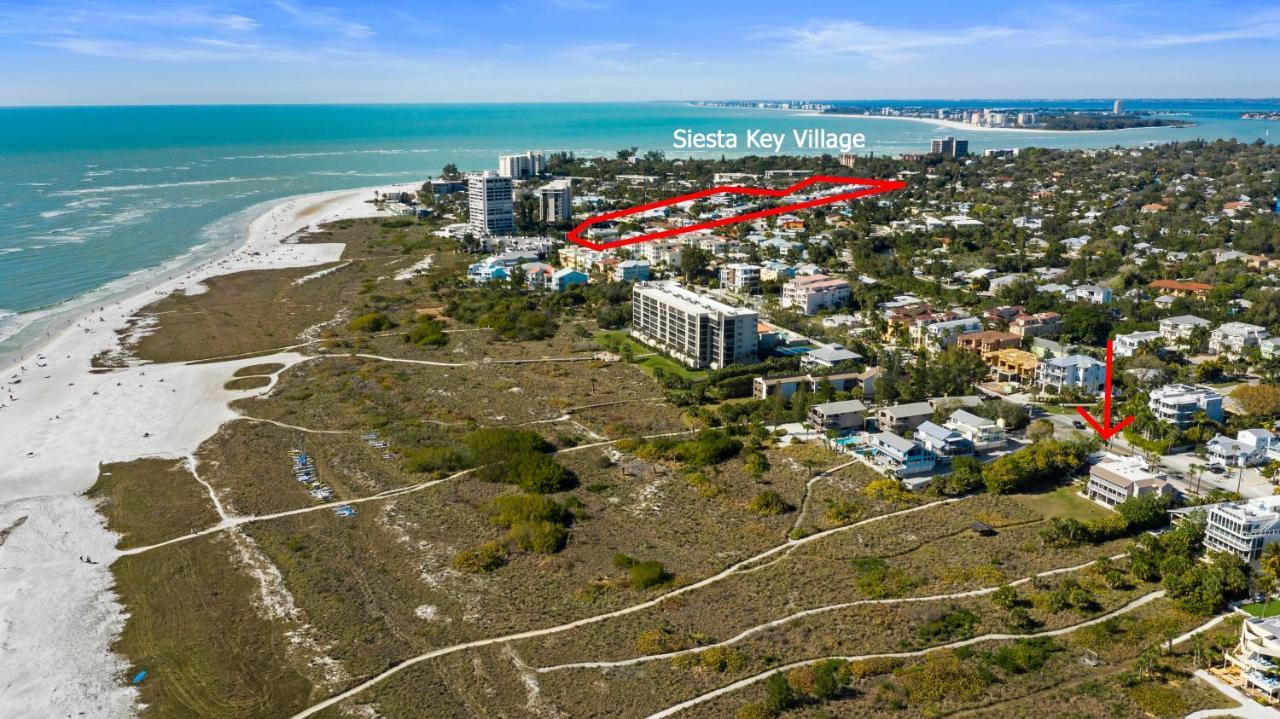 New Location, Location, Location! On The Beach, Walk To Village Sarasota